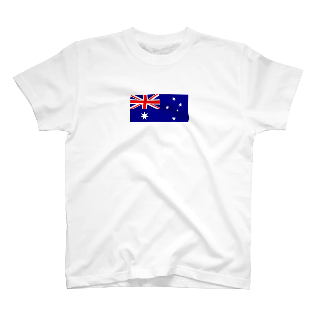 美々野くるみ@金の亡者のオーストラリア　国旗 スタンダードTシャツ