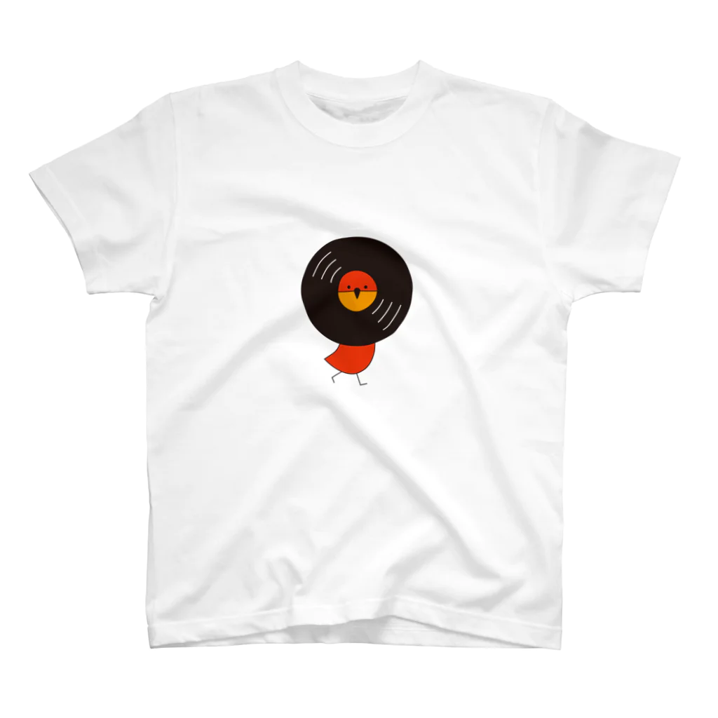 masamichironのレコードリお日様 -Right Walk スタンダードTシャツ