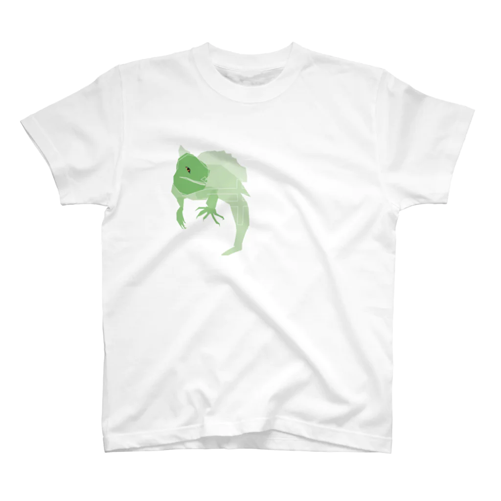 狛霧のギタイ_green スタンダードTシャツ