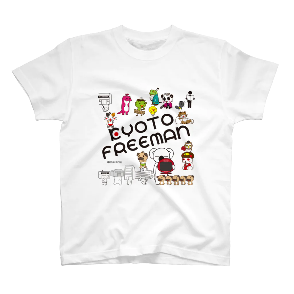 笑っT屋のKYOTO FREEMAN団員ワチャワチャ スタンダードTシャツ