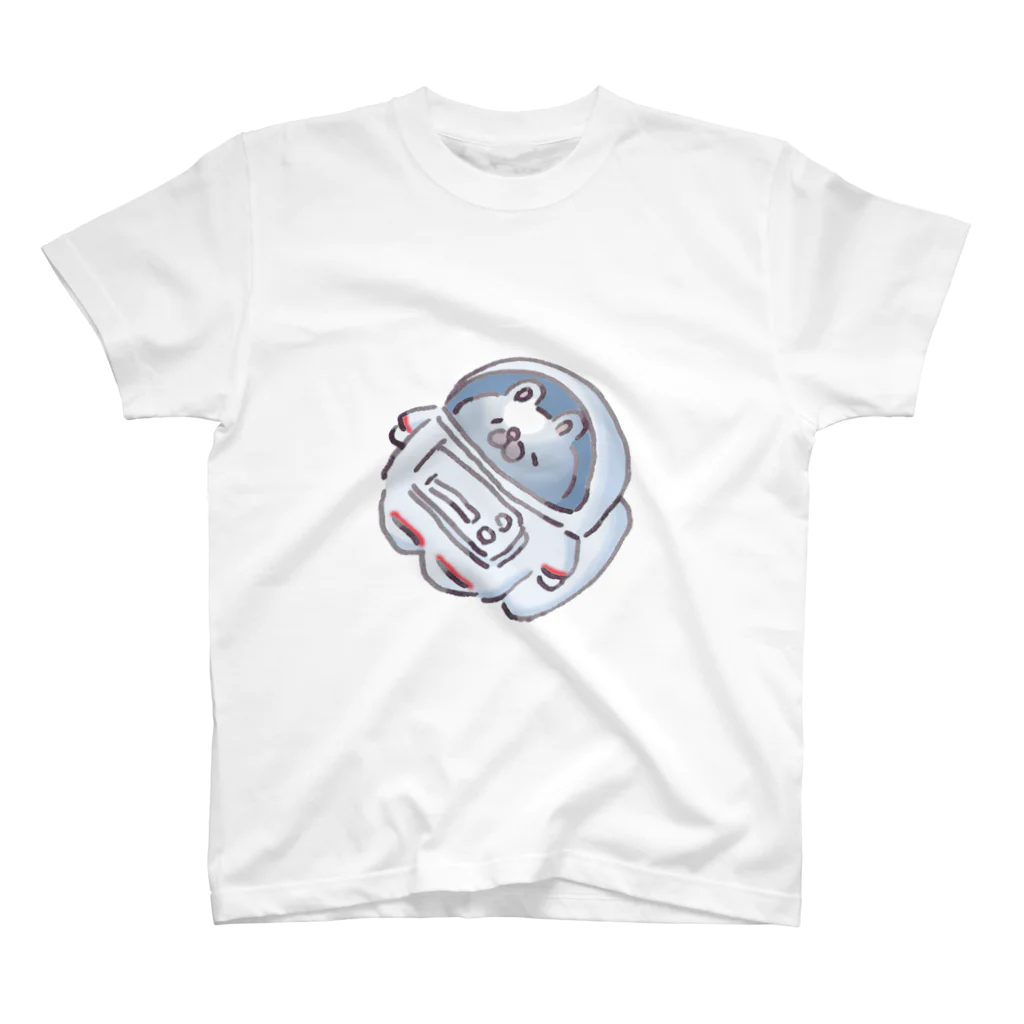 まっくすらぶりーうさのまっくすらぶりー宇宙服 スタンダードTシャツ