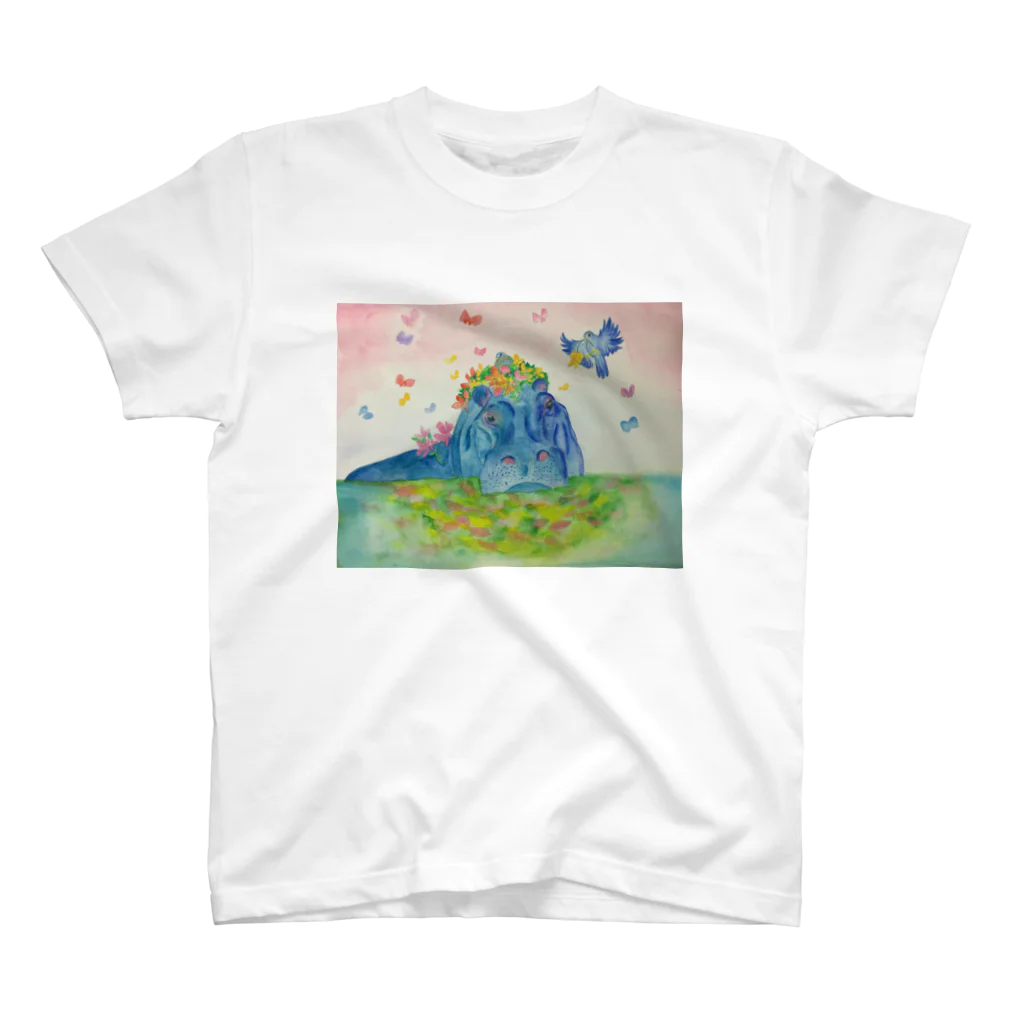 soranotanekoの花の帽子 スタンダードTシャツ