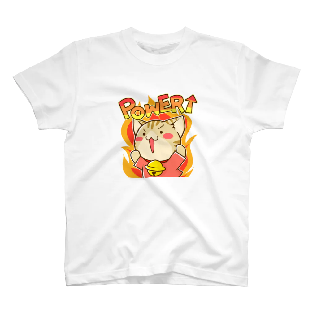 おりーぶりーぶのすずにゃん（POWER↑)リクエストバージョン スタンダードTシャツ