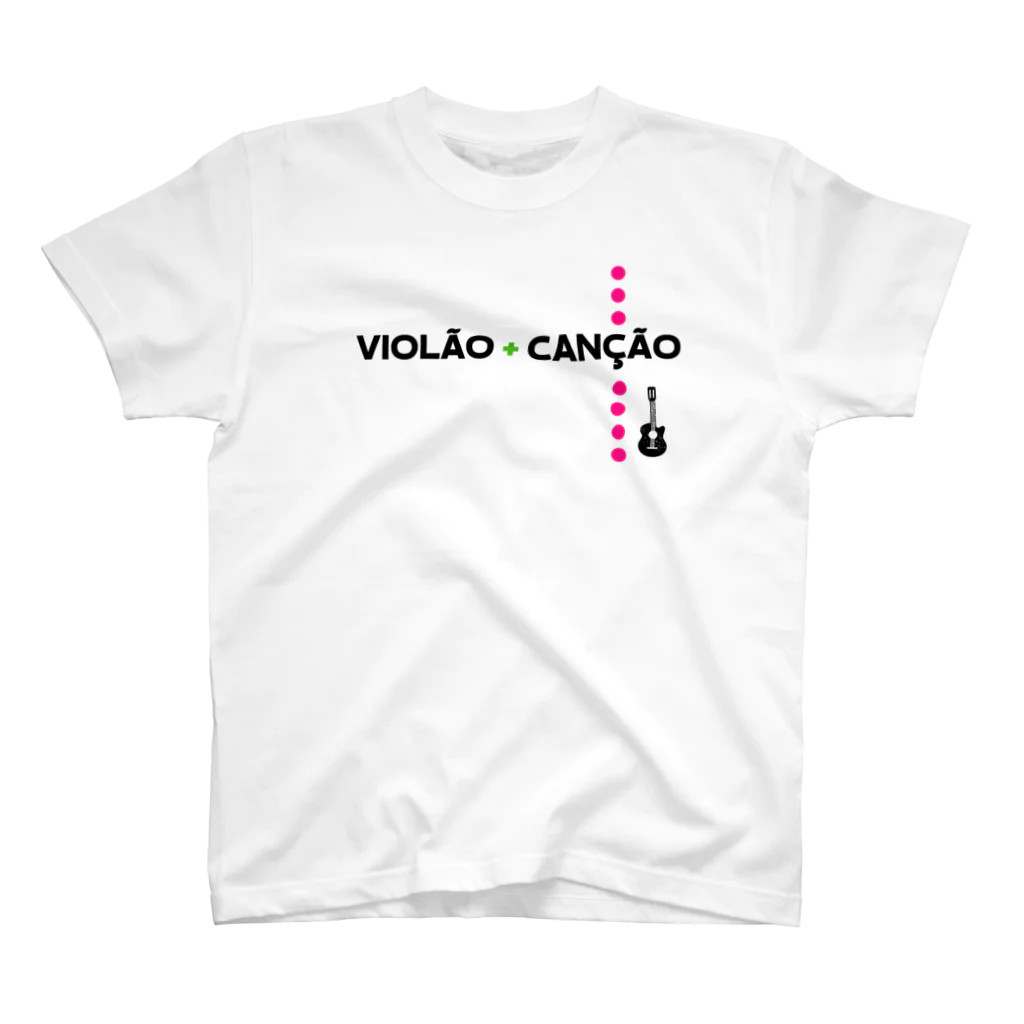 onodaguitarのViolão + Canção スタンダードTシャツ