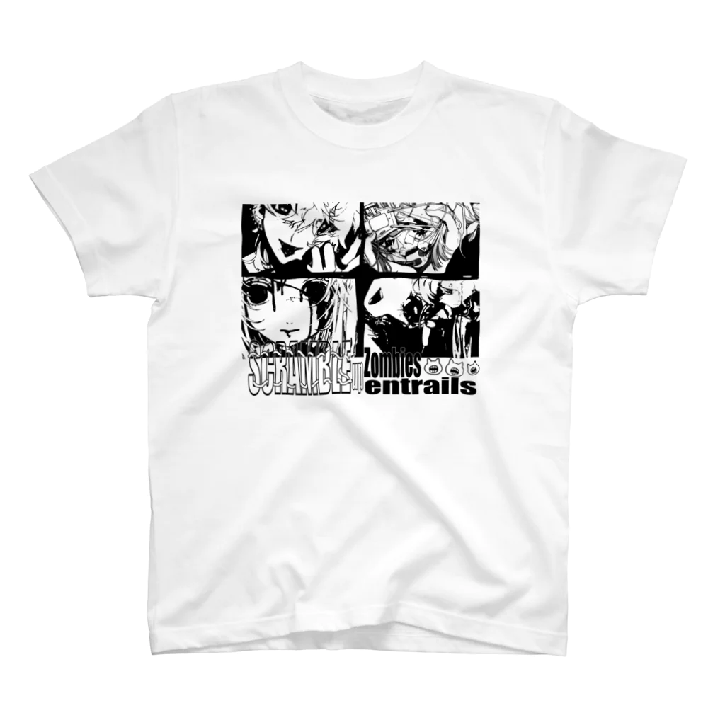 沼田ゾンビ⁉️のこれだよこれぐっず(B/W) スタンダードTシャツ