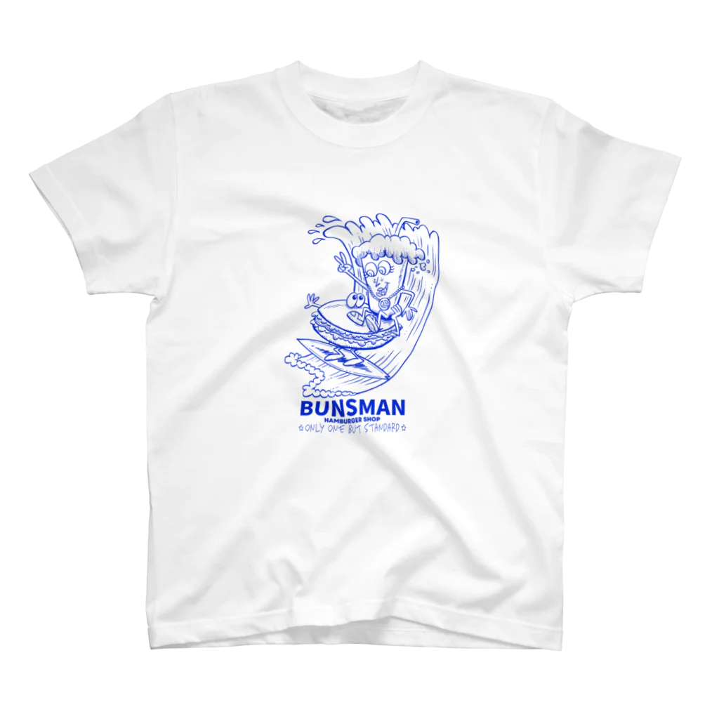 Hamburger Shop BUNSMANのONRY ONE BUT STANDARD BLUE スタンダードTシャツ