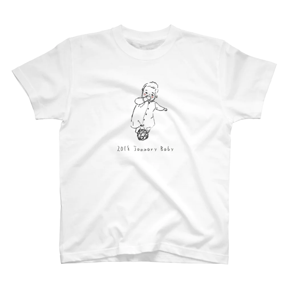 子どもの絵デザインのbaby012 Regular Fit T-Shirt