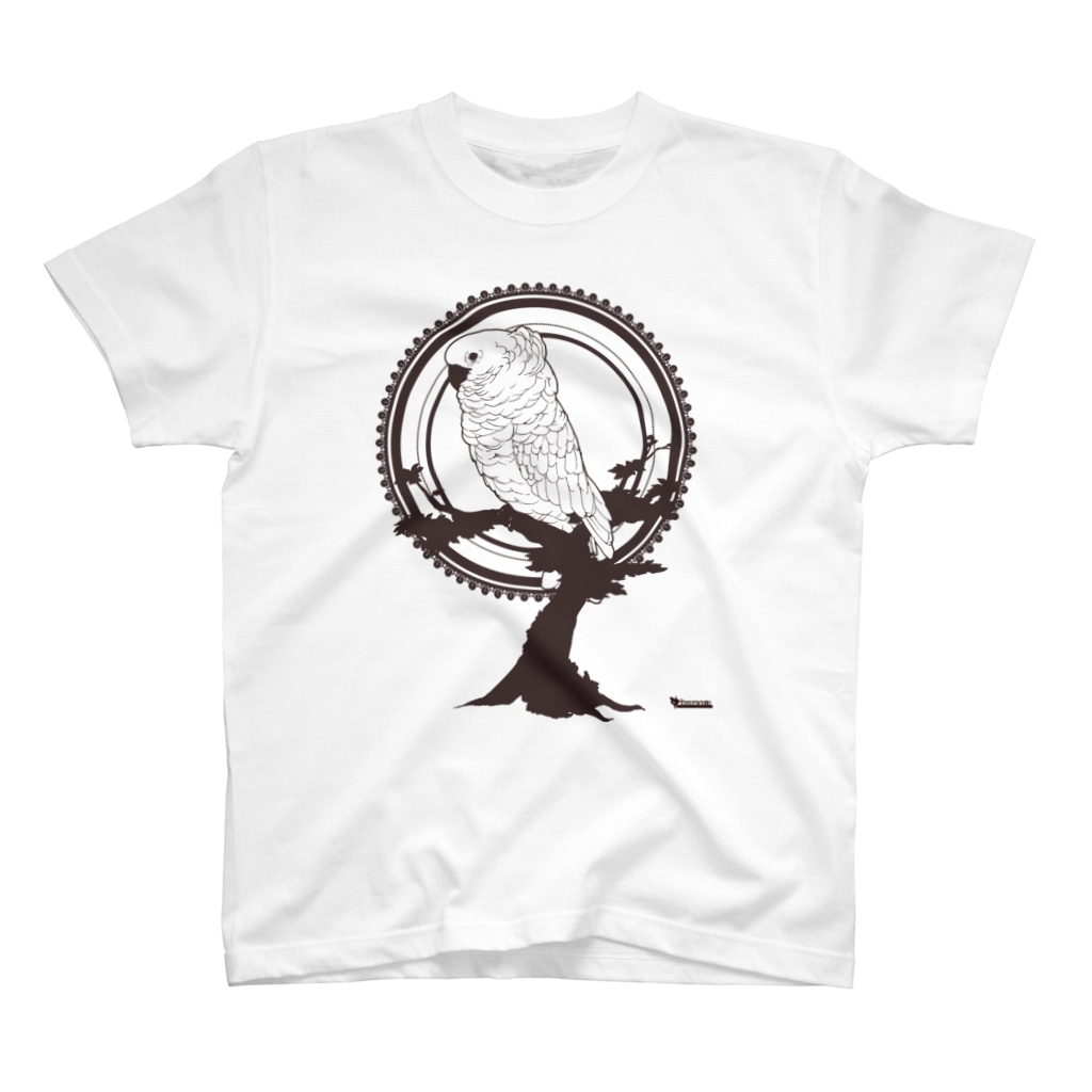 ろう飼い主の鳥グッズ（タイハクオウム） T-Shirt