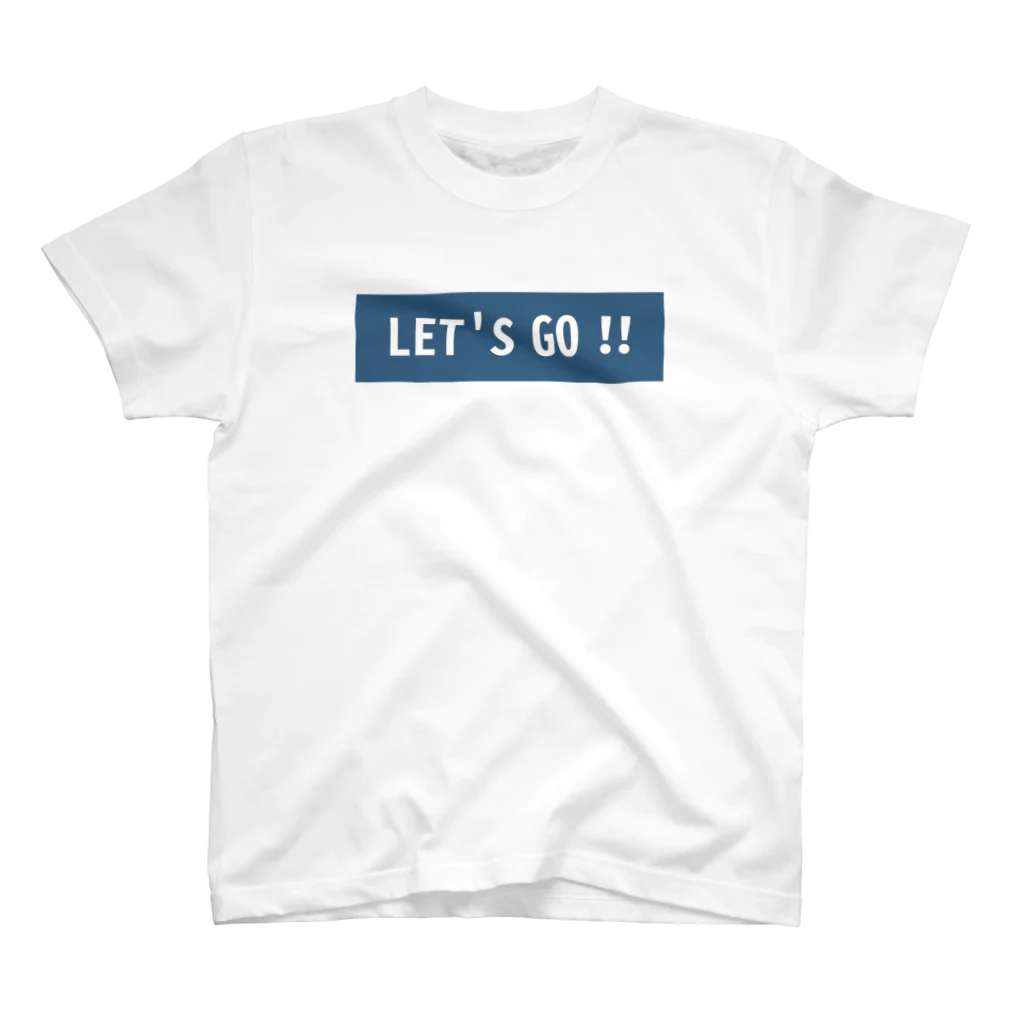 I love camping!!のLET'S GO!! スタンダードTシャツ