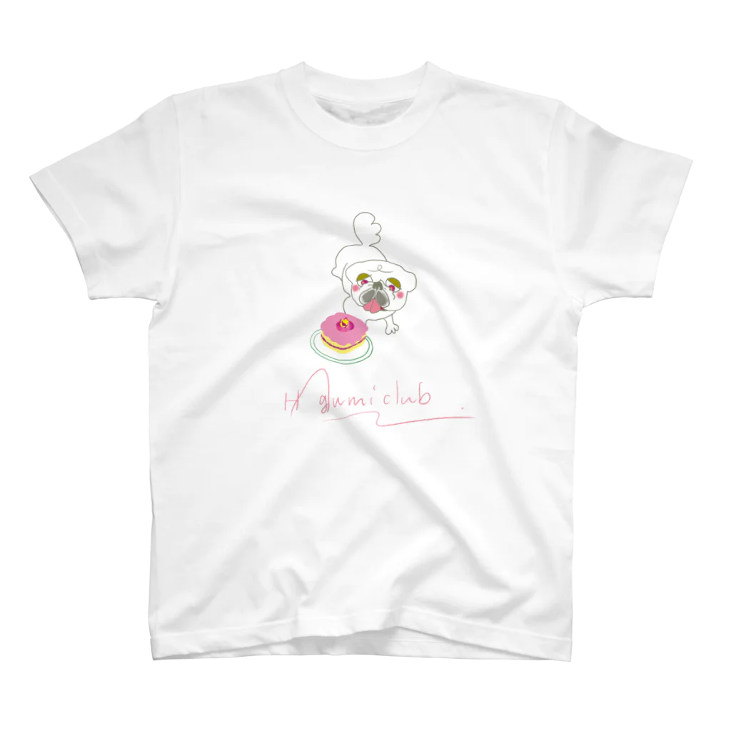 Hagumi-clubの紅芋ケーキ スタンダードTシャツ