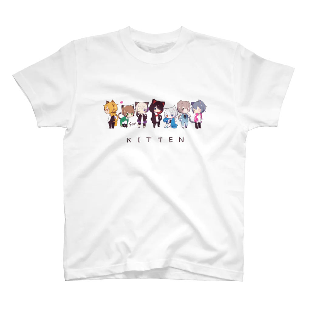 佐治の猫少年Tシャツ スタンダードTシャツ