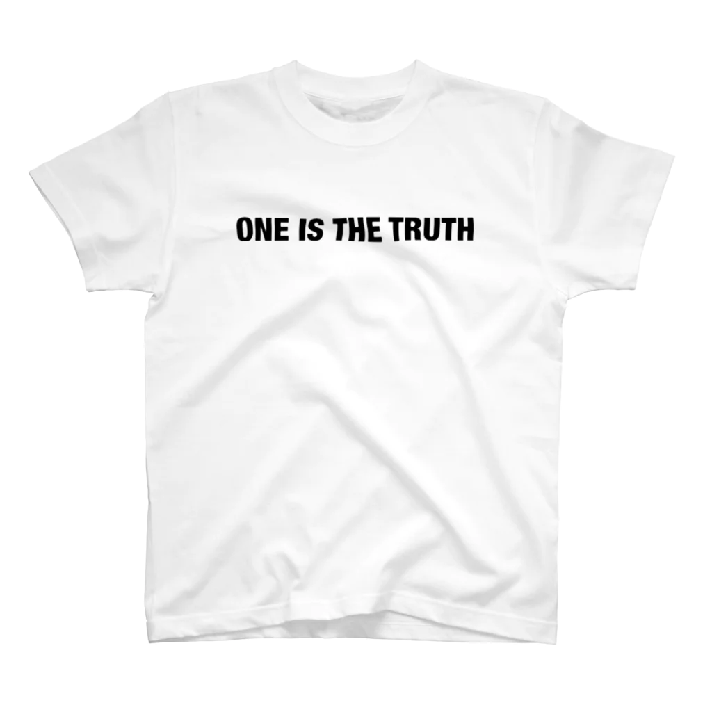 Message Item Shop CITTA〜チッタ〜のONE IS THE TRUTH Regular Fit T-Shirt