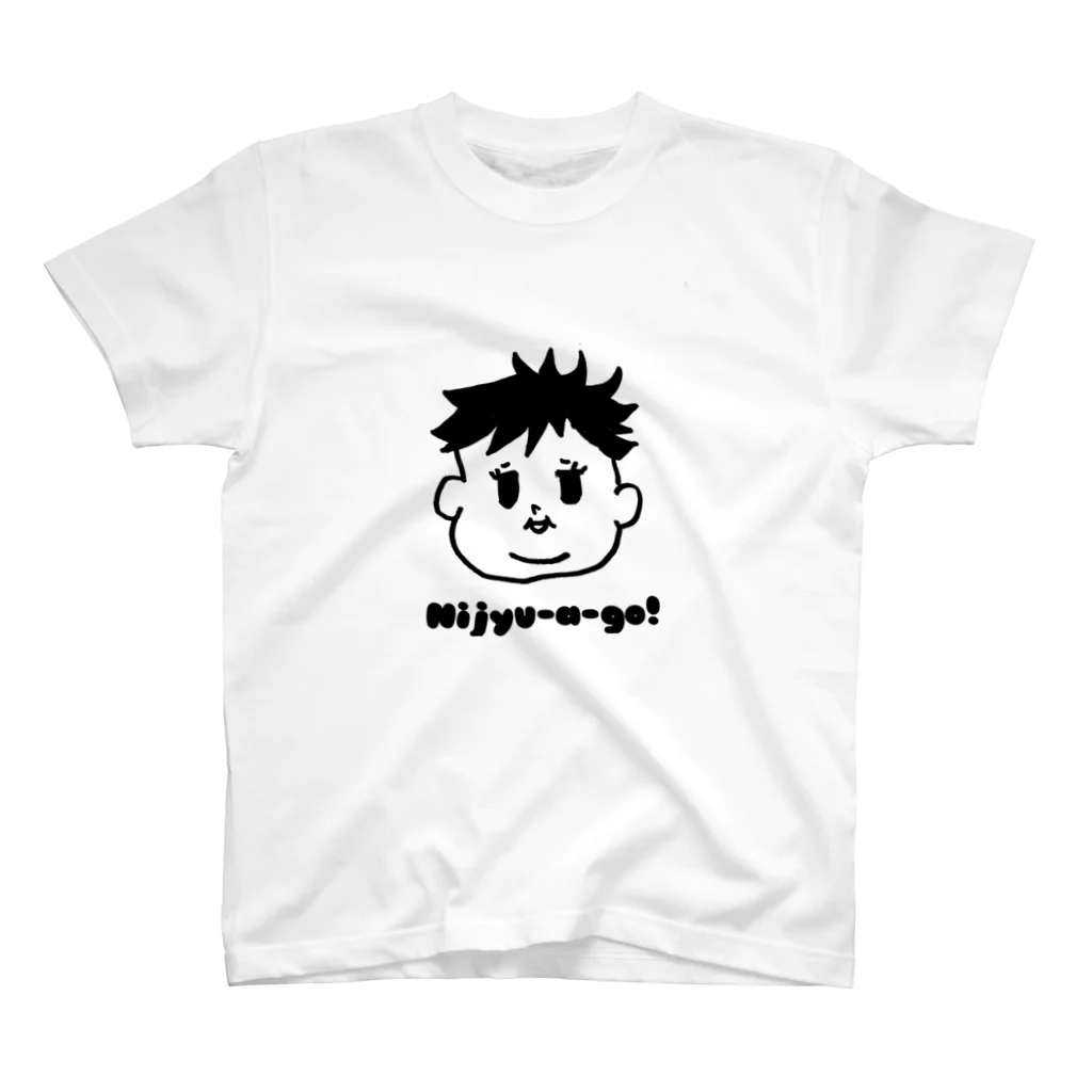 LLP-babyのNijyu-a -go!多毛girl スタンダードTシャツ