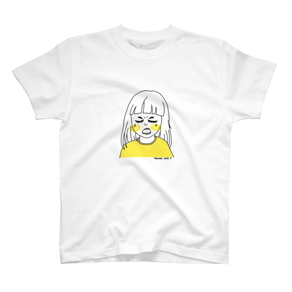 taomaの毎日泣いてる我が子 スタンダードTシャツ