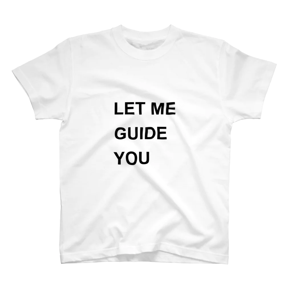 異文化交流のLET ME GUIDE YOU スタンダードTシャツ