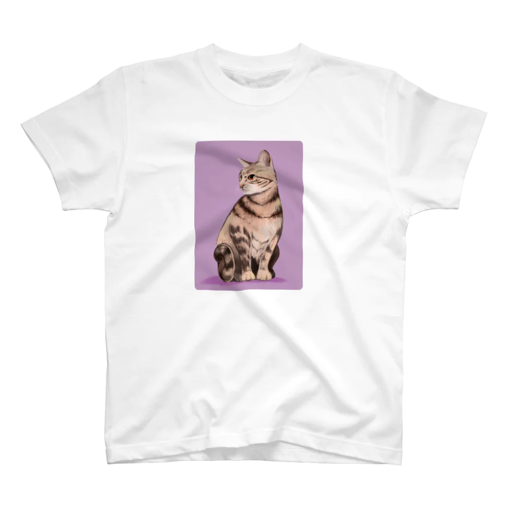 331necoのおすまし茶ねこ Regular Fit T-Shirt