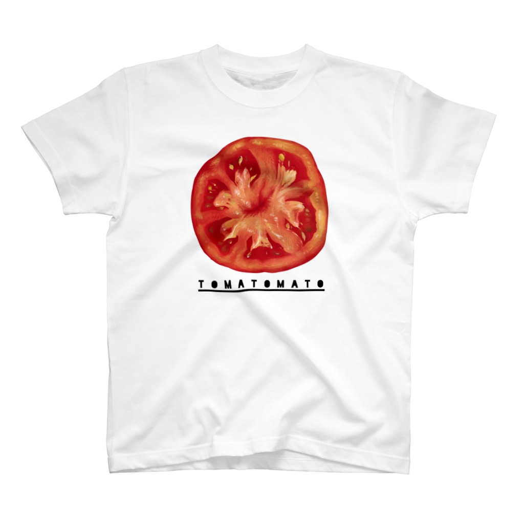 輪切りトマト うまれつきのてぃーしゃつ Umal2ki のスタンダードtシャツ通販 Suzuri スズリ