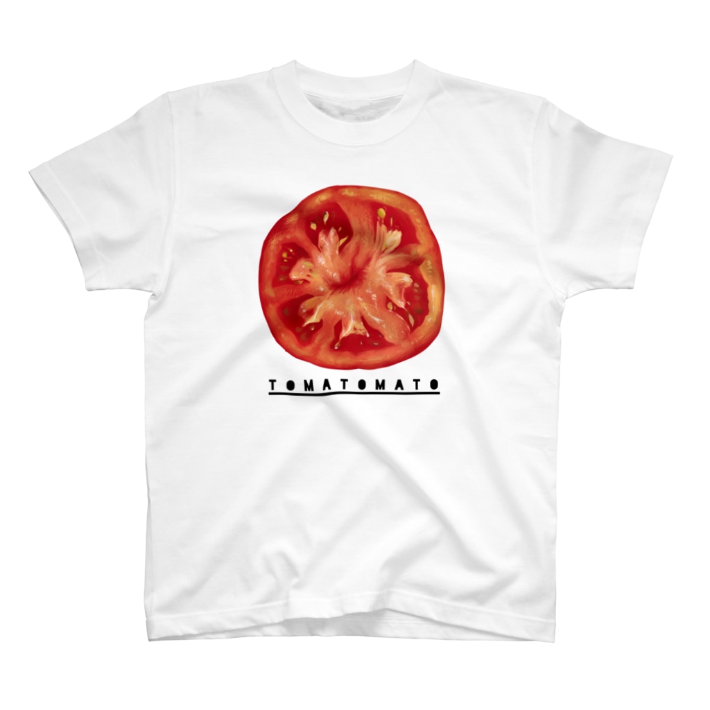 輪切りトマト うまれつきのてぃーしゃつ Umal2ki のスタンダードtシャツ通販 Suzuri スズリ 輪切りトマト うまれつきのてぃーしゃつ Umal2ki のスタンダードtシャツ通販 Suzuri スズリ
