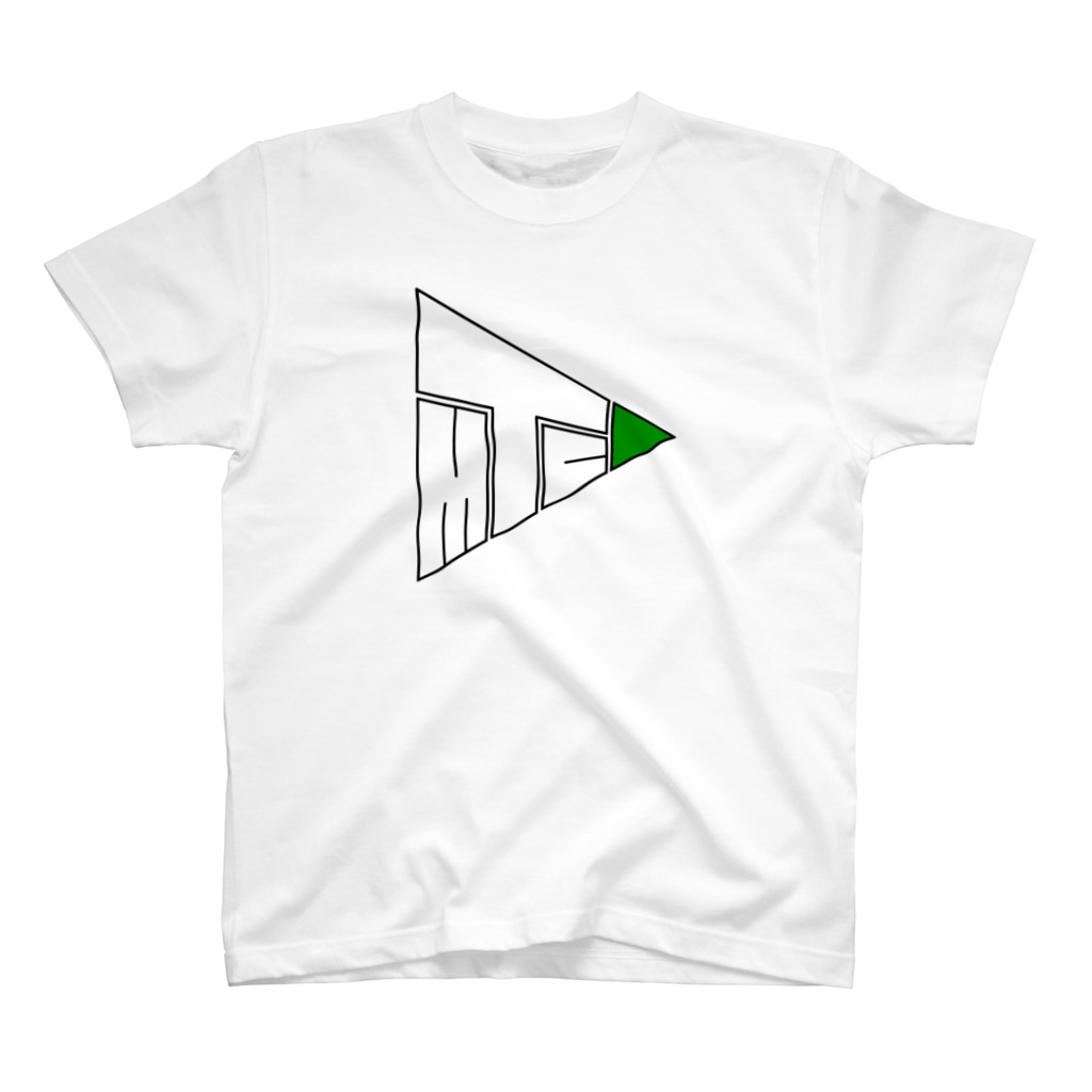 多摩川コインロッカー▷グッズ広場のTMC緑の方 Regular Fit T-Shirt