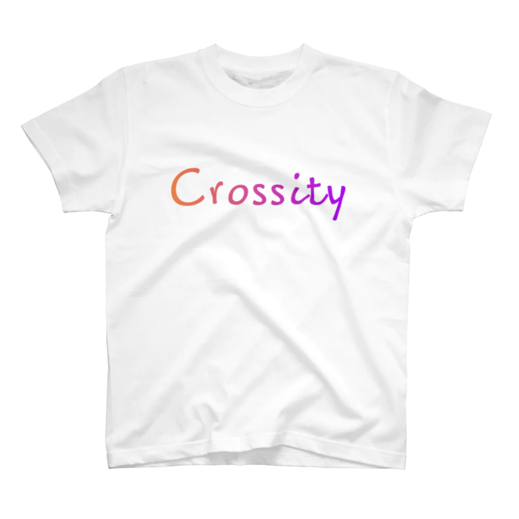 岡澤隆佑/Ryusuke OkazawaのCrossity_t-shorts スタンダードTシャツ