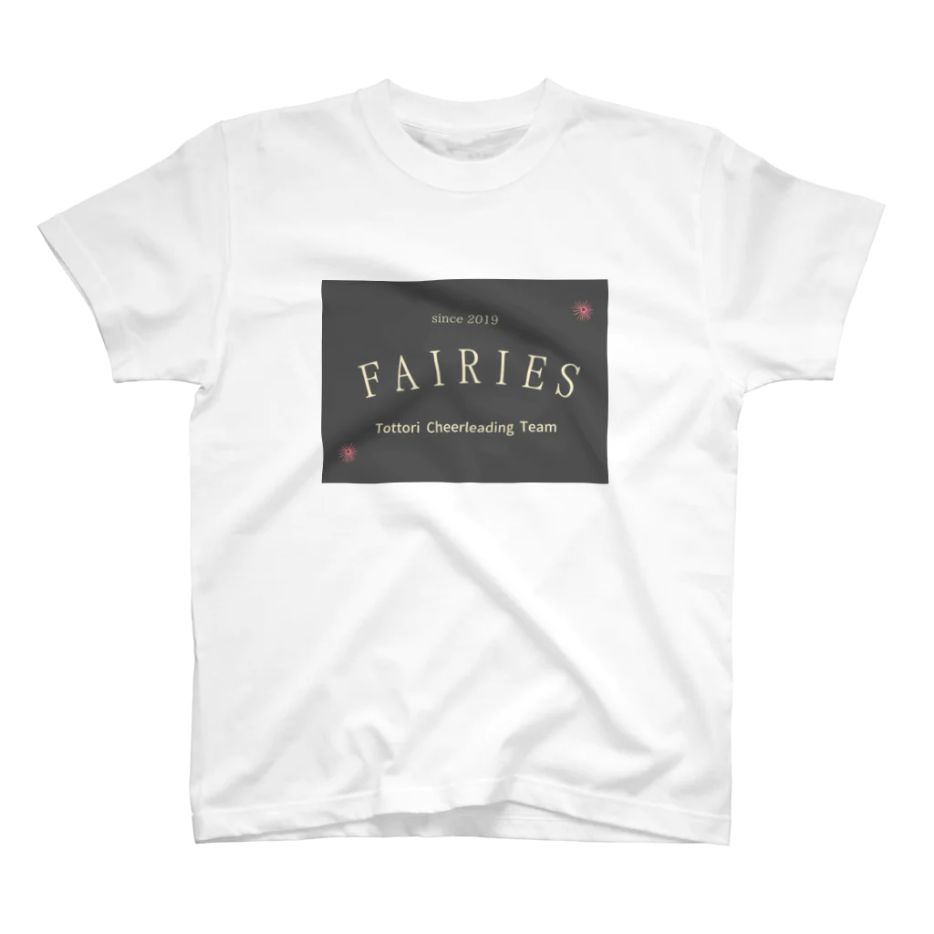 鳥取チアリーディングチーム　フェアリーズのフェアリーズ　ロゴグレー Regular Fit T-Shirt