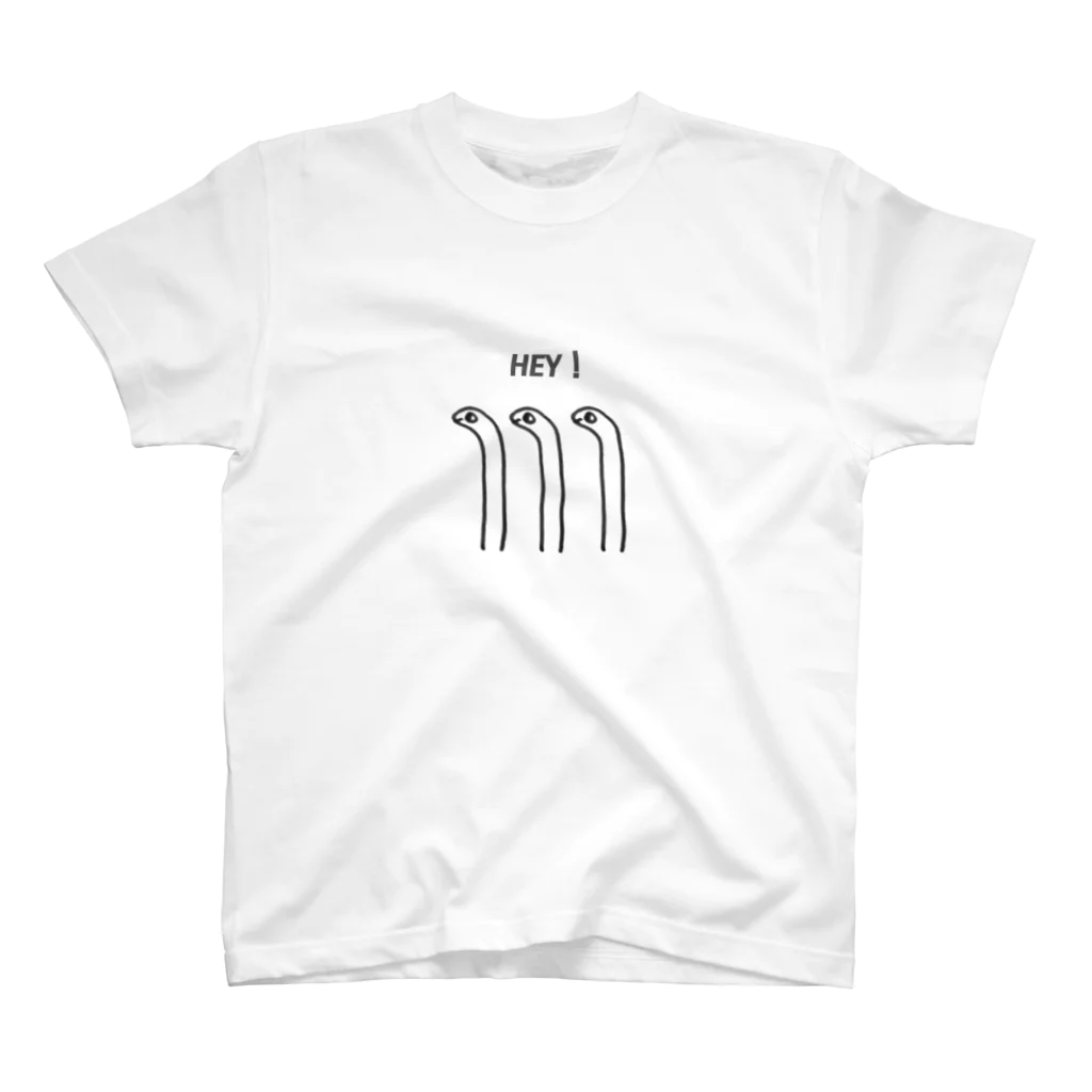 ぽかぽか屋のHEY!tinanago スタンダードTシャツ