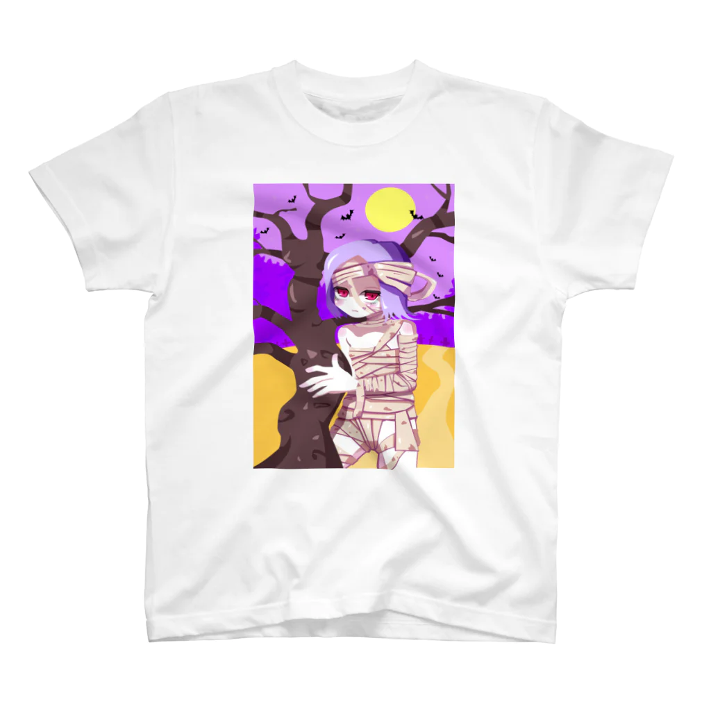 LUCALUCAのミイラ女 スタンダードTシャツ