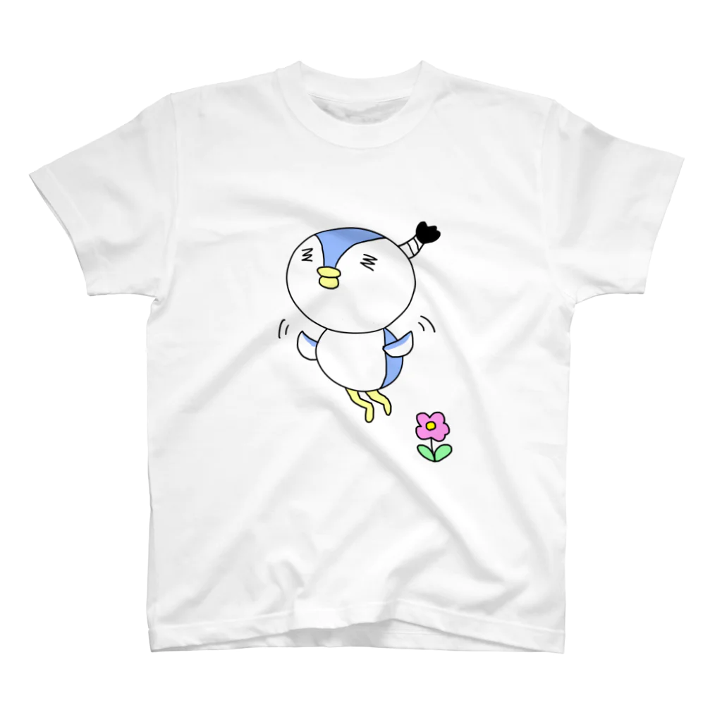 ひよっこひよこの我はペンギン侍 スタンダードTシャツ