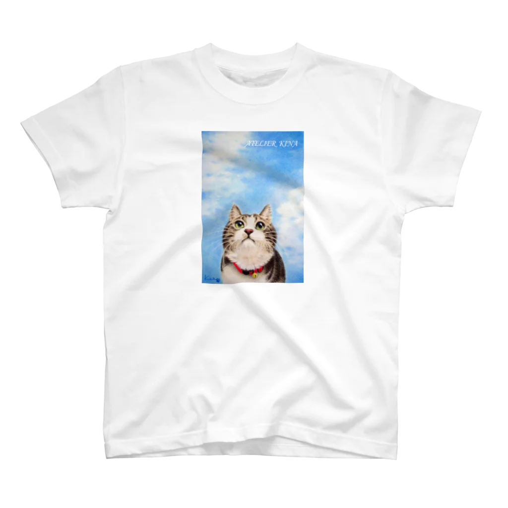 ATELIER KINAの同じ空を見てる Regular Fit T-Shirt