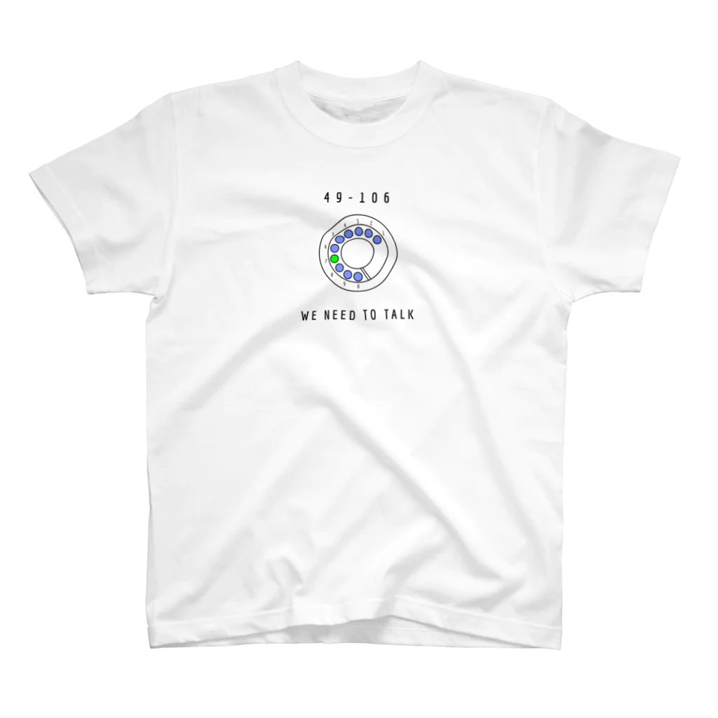 h e s i t a t eの//ｈｅｓｉｔａｔｅ//49-106//t-shirt スタンダードTシャツ