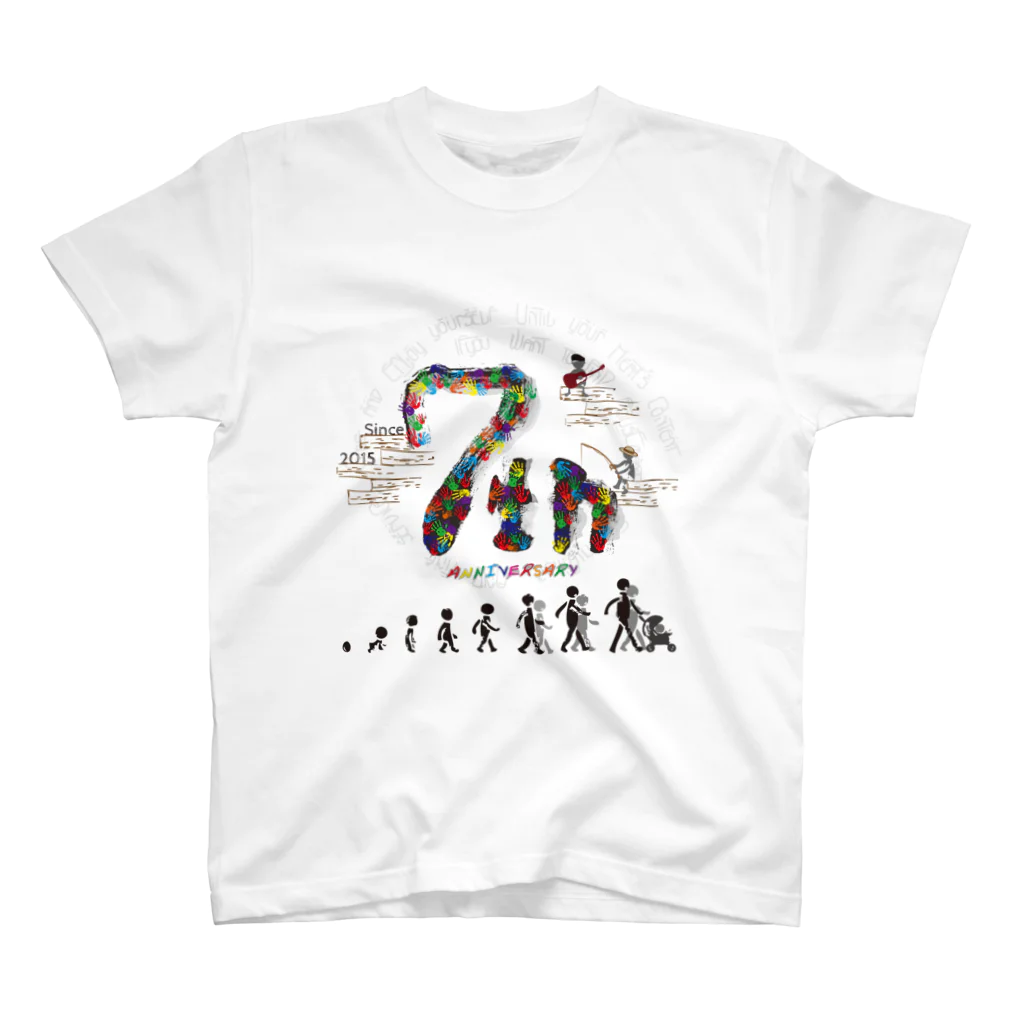 sevensroomのSEVEN'S ROOM7周年グッズ Regular Fit T-Shirt