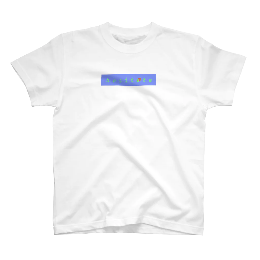 h e s i t a t eのｈｅｓｉｔａｔｅオリジナル'18-2 スタンダードTシャツ