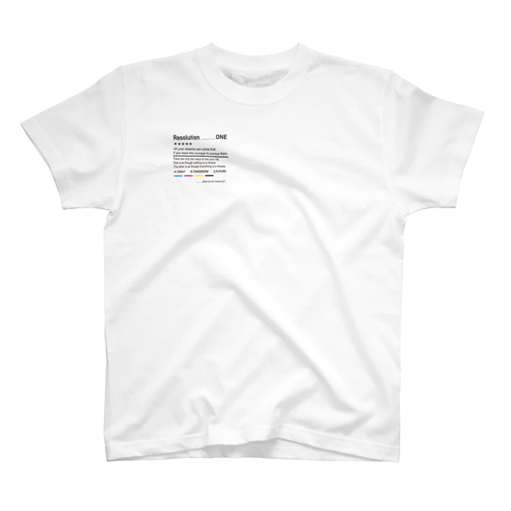 TANA_DESIGN_HONPOのもう一度将来の夢を思い出す Tシャツ Regular Fit T-Shirt