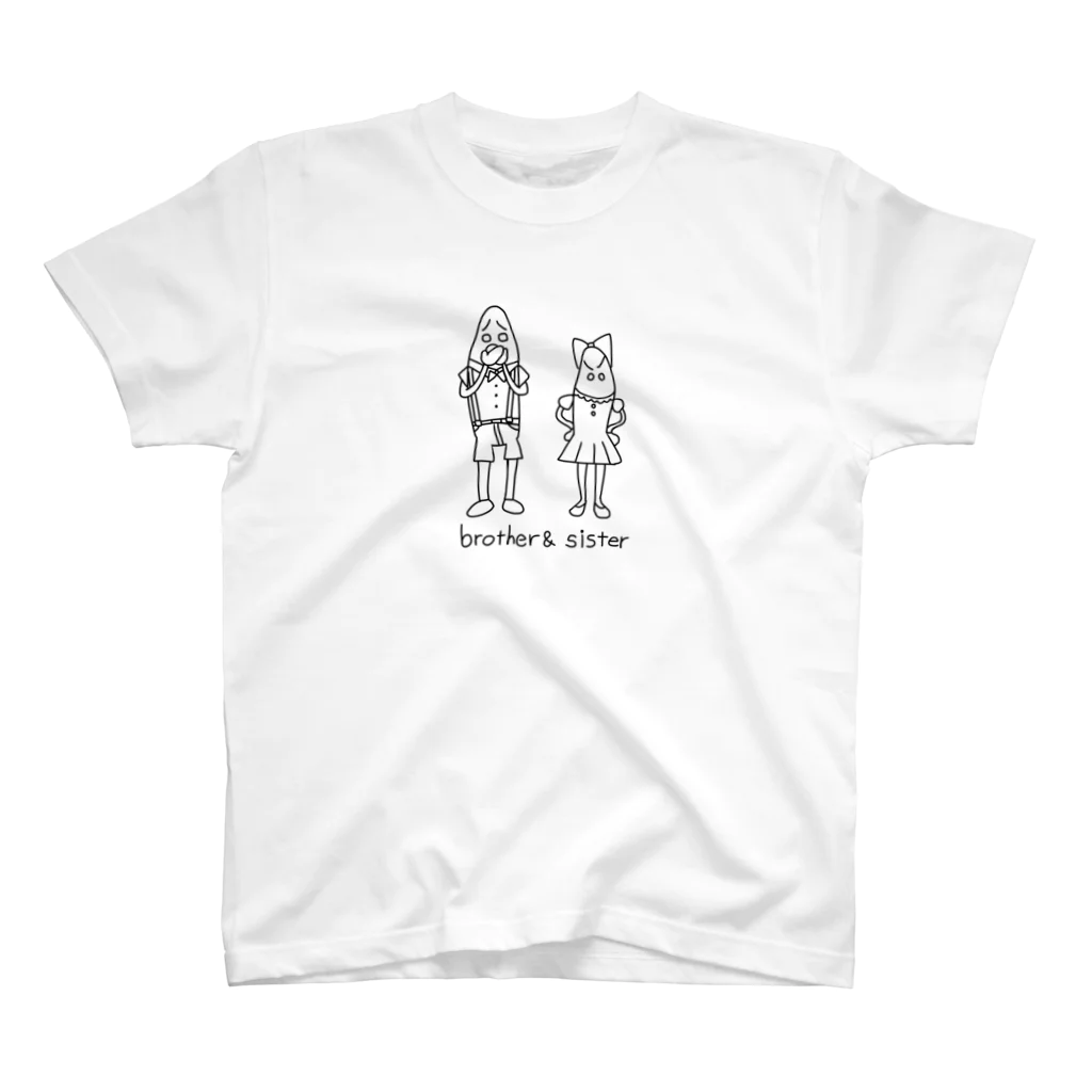 鬘ウロヤの不思議な生き物brother＆sister Regular Fit T-Shirt