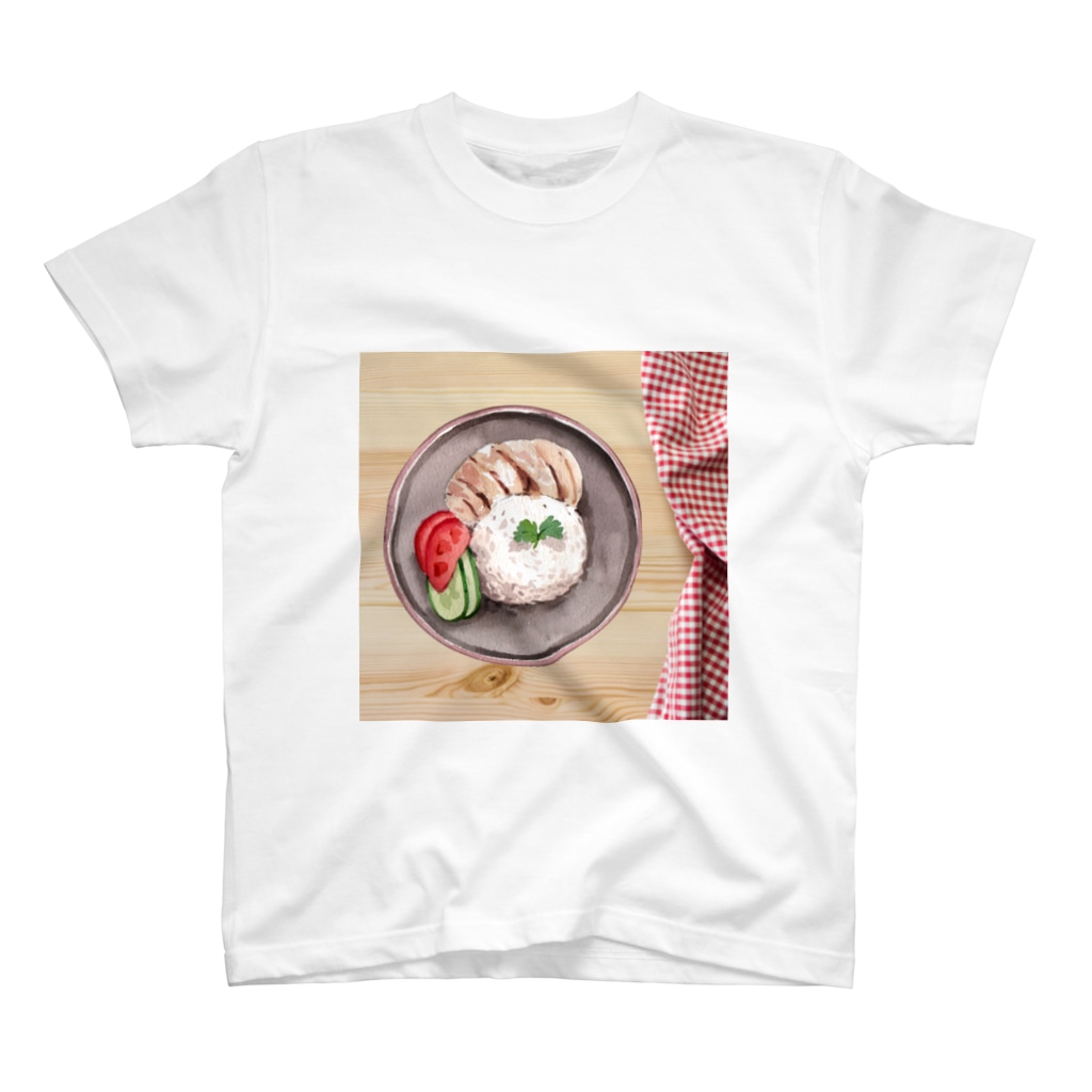 Kenny's Pine Treeの世界の食べ物に舌鼓 Regular Fit T-Shirt