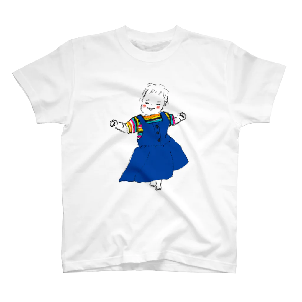 子どもの絵デザインのbaby011 color スタンダードTシャツ