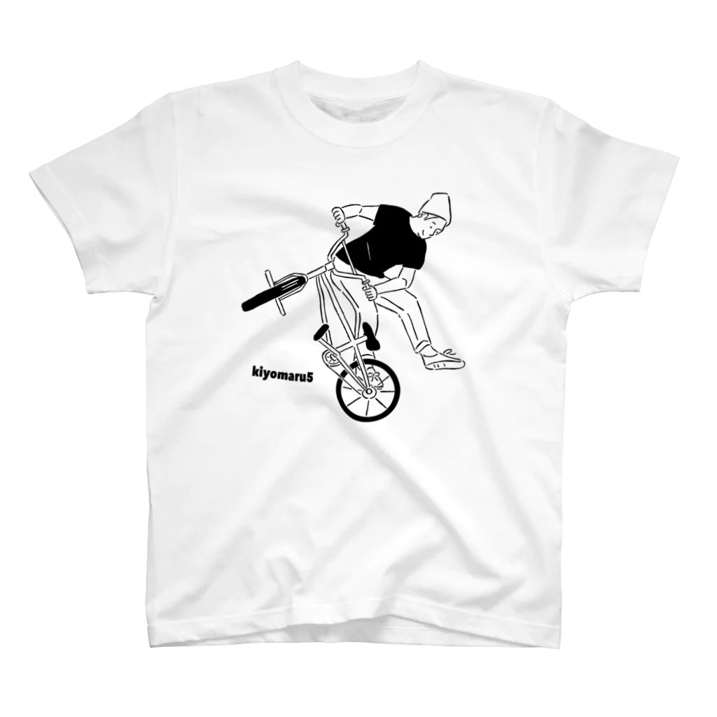 1982 (ｲﾁｷｭｳﾊﾁﾆｲ）のBMX（ロゴあり） Regular Fit T-Shirt