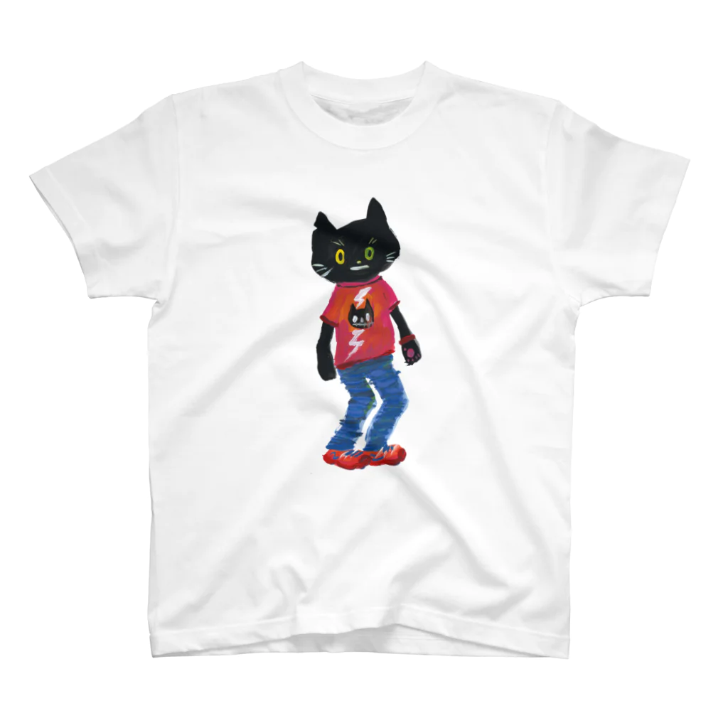 COULEUR PECOE（クルールペコ）のねこびとさん（Oliver） スタンダードTシャツ