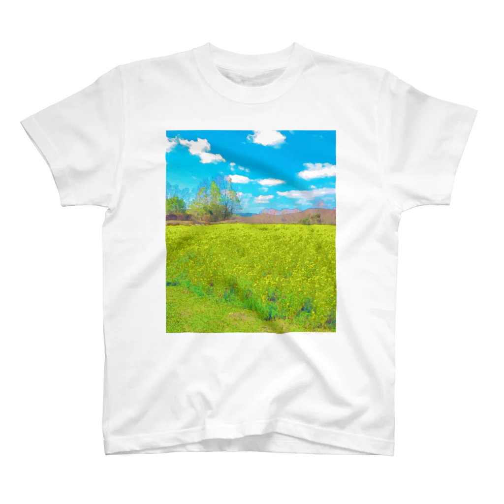 わにゃこの菜の花 スタンダードTシャツ