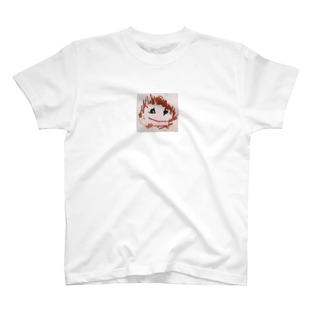 mmpopcorn3のすまいりーおひげさん スタンダードTシャツ