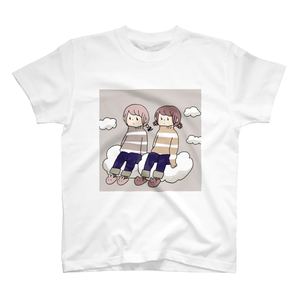 anwonの雲の上ふわふわ スタンダードTシャツ