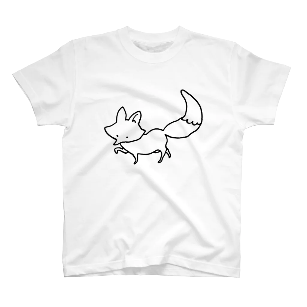 タドリのきつね スタンダードTシャツ