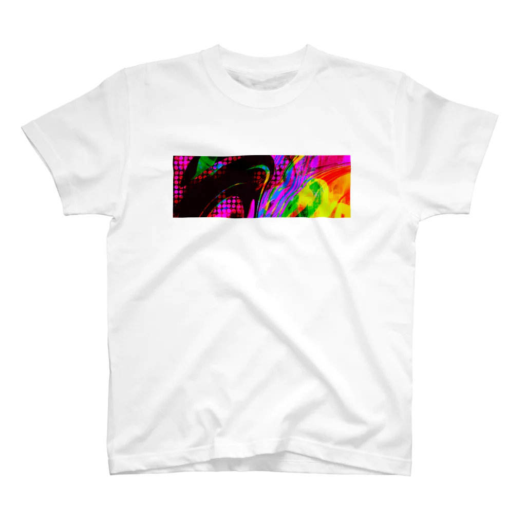 Cana’sアトリエのAbstract art サイバーな密林 スタンダードTシャツ