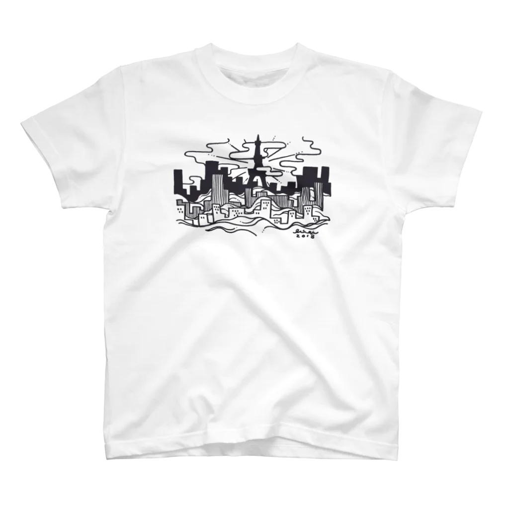 3ekiのCITY スタンダードTシャツ