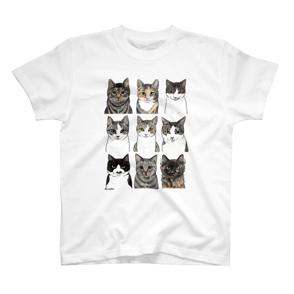 きなこの野良猫２ スタンダードTシャツ