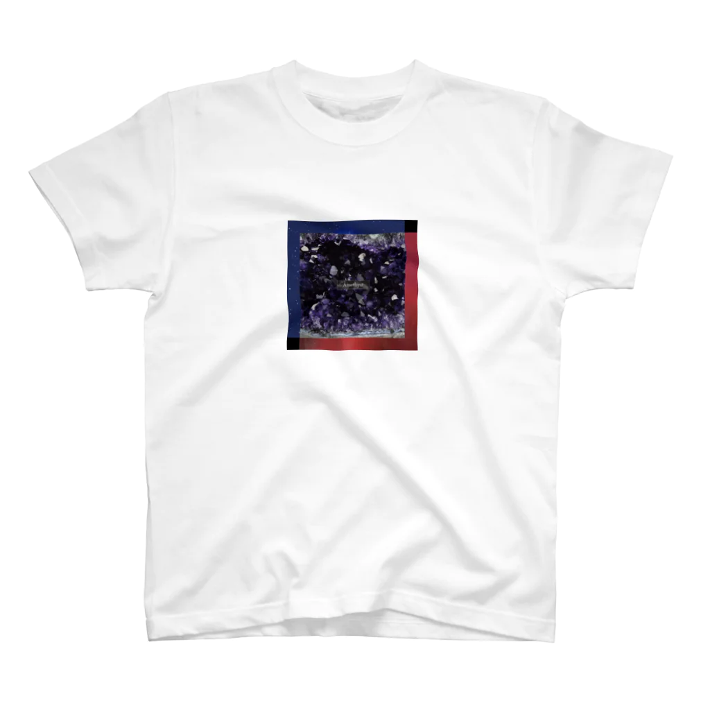 kaworu★SHOP＠SUZURIのAmethyst スタンダードTシャツ