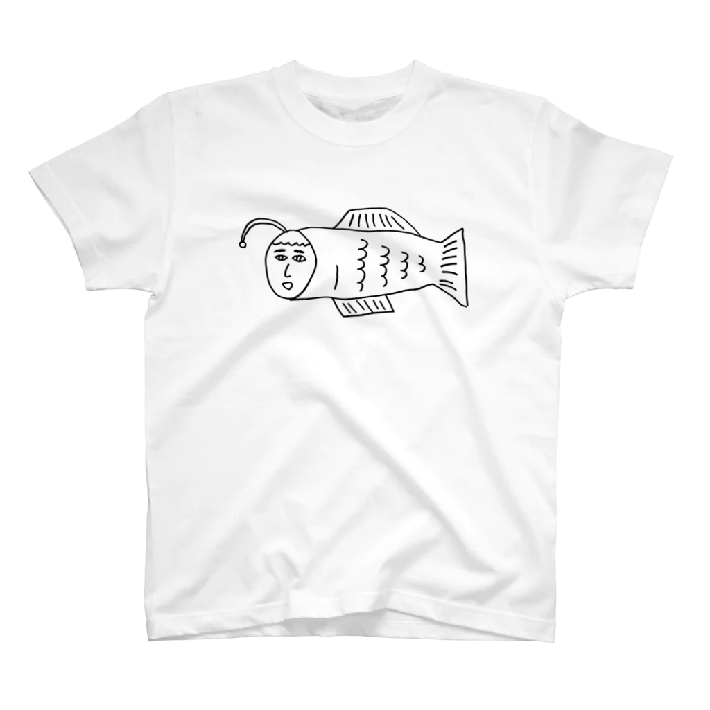Lee SCLAPPP！の人面魚 スタンダードTシャツ