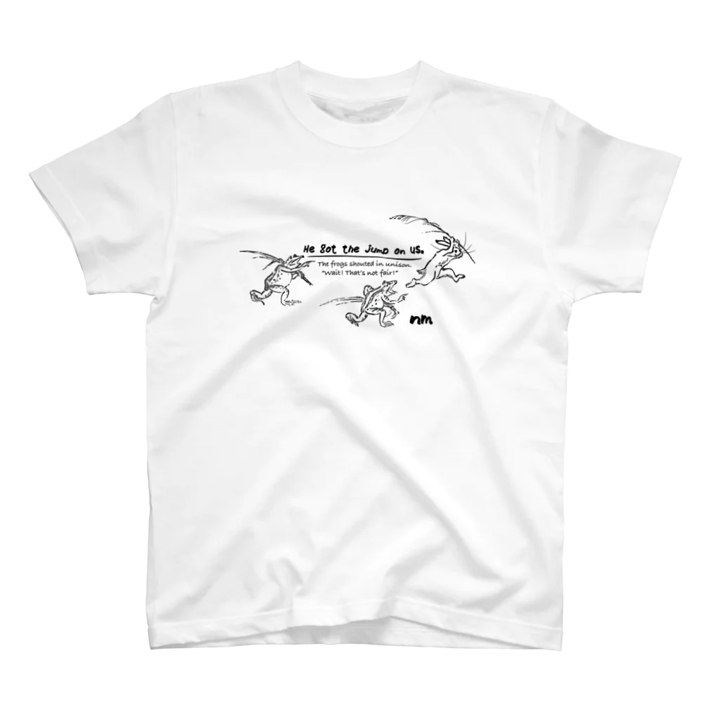 nanometerのnanometer『鳥獣戯画〜抜け駆け〜』Tシャツ スタンダードTシャツ