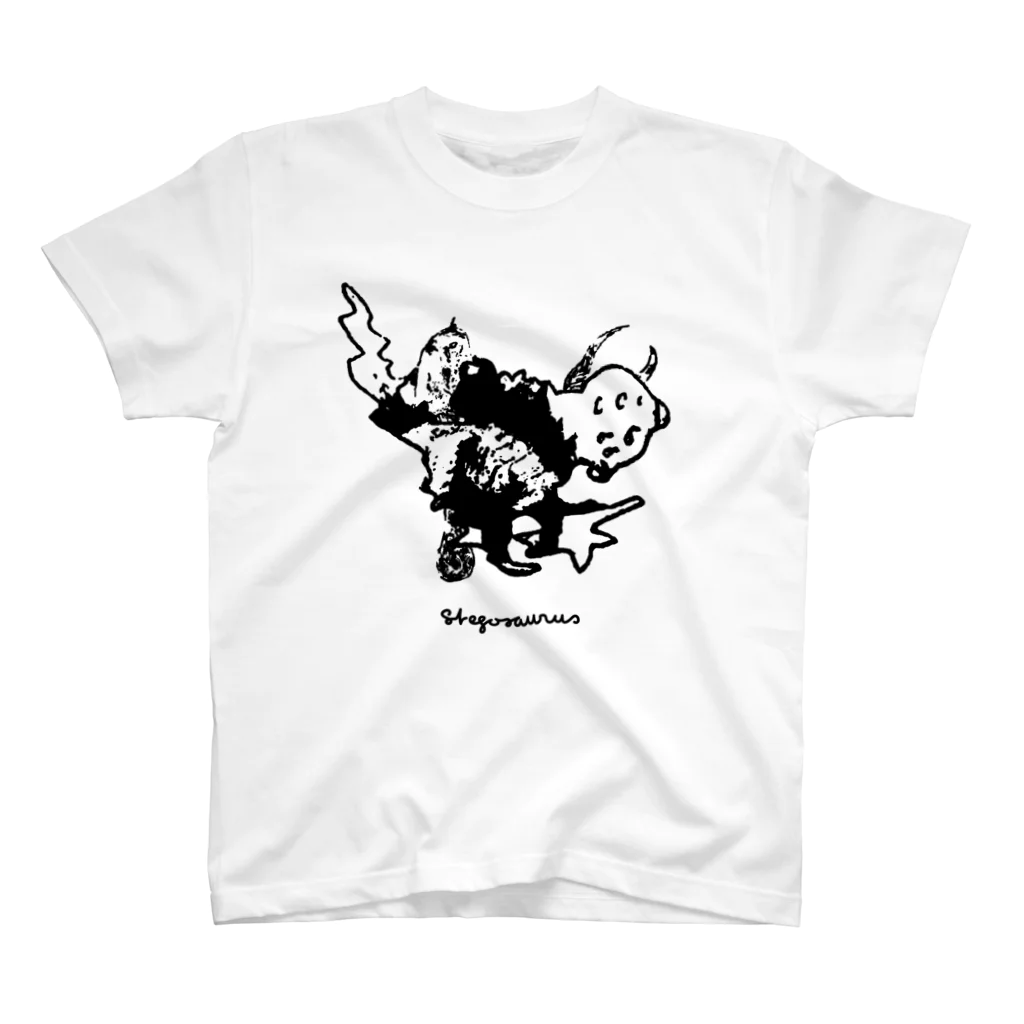 墓ッ箆のstegosaurus スタンダードTシャツ