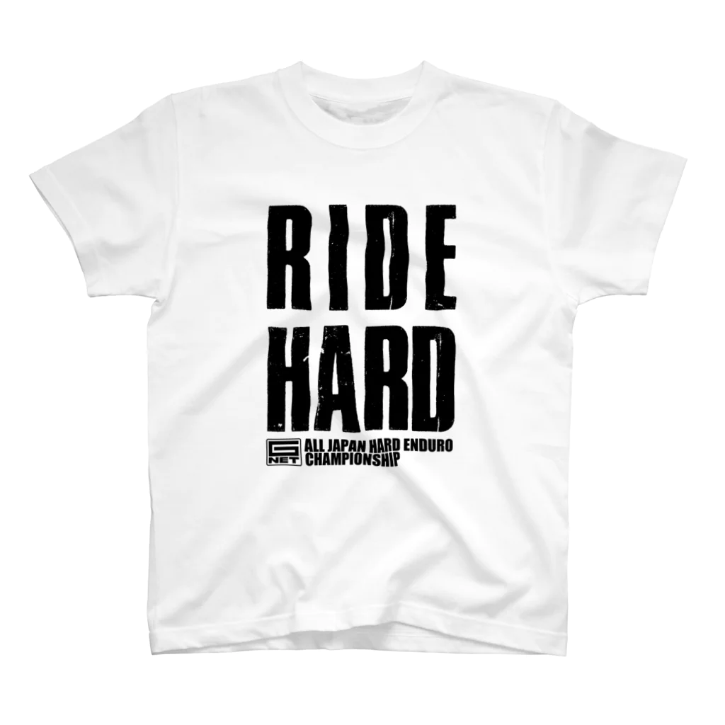 Bikeman_Enduro_ChannelのG-NET OFFICIAL GOODS RIDE HARD  スタンダードTシャツ